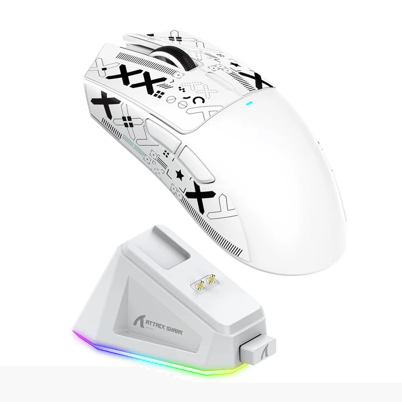 ATTACK SHARK X11 Wireless Gaming Mouse with Charging Dock
