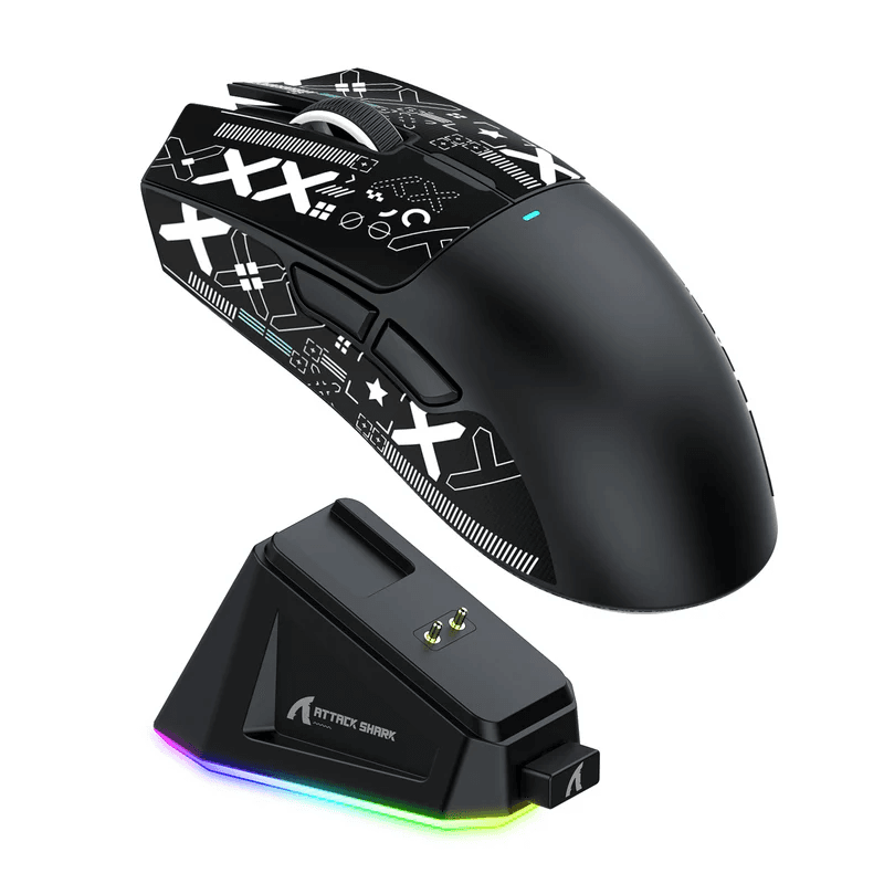 ATTACK SHARK X11 Wireless Gaming Mouse with Charging Dock image 5